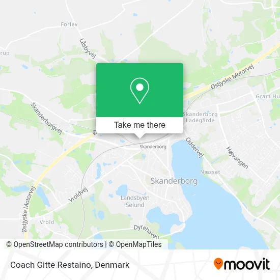Coach Gitte Restaino map