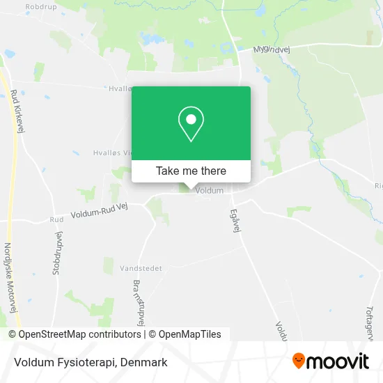 Voldum Fysioterapi map