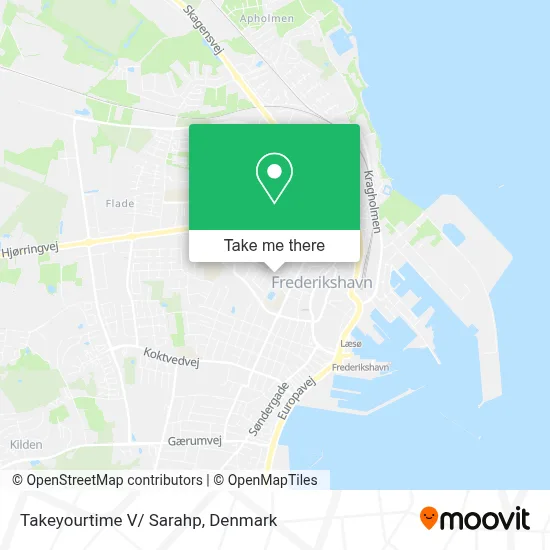 Takeyourtime V/ Sarahp map