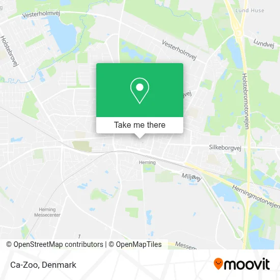 Ca-Zoo map
