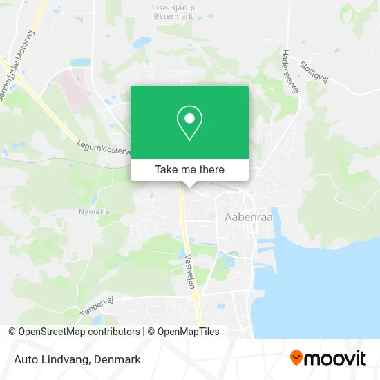 Auto Lindvang map