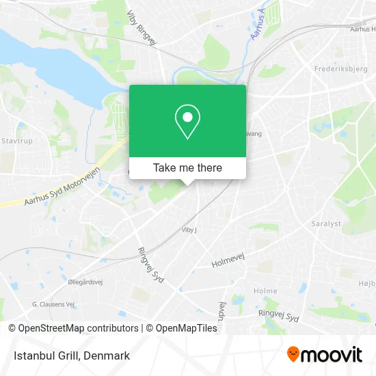 Istanbul Grill map