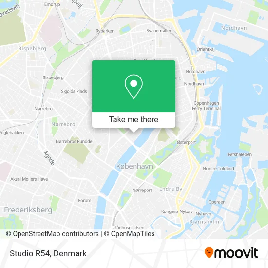 Studio R54 map