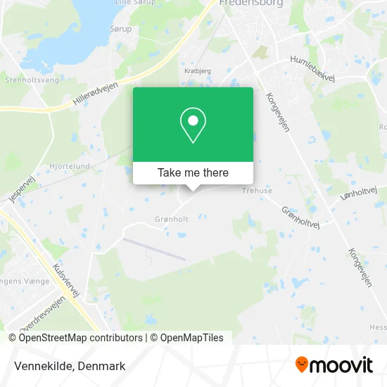 Vennekilde map