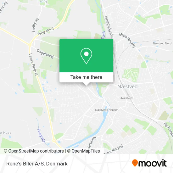 Rene's Biler A/S map