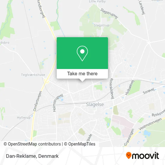 Dan-Reklame map