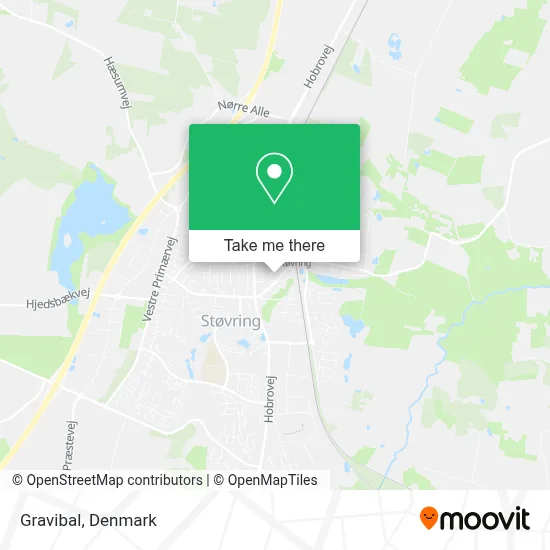 Gravibal map