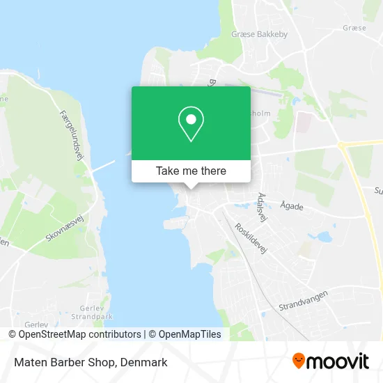 Maten Barber Shop map