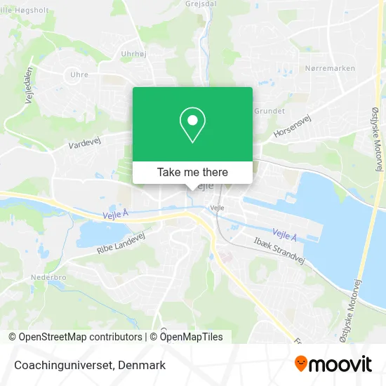 Coachinguniverset map
