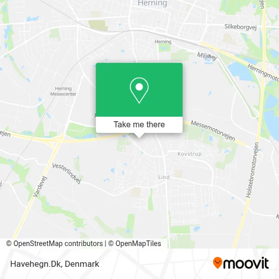 Havehegn.Dk map
