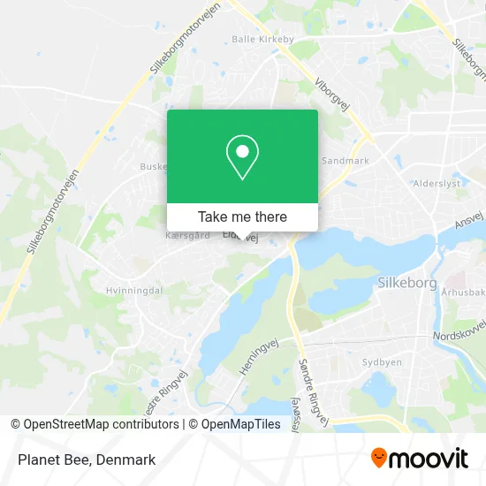 Planet Bee map