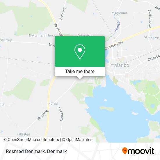 Resmed Denmark map