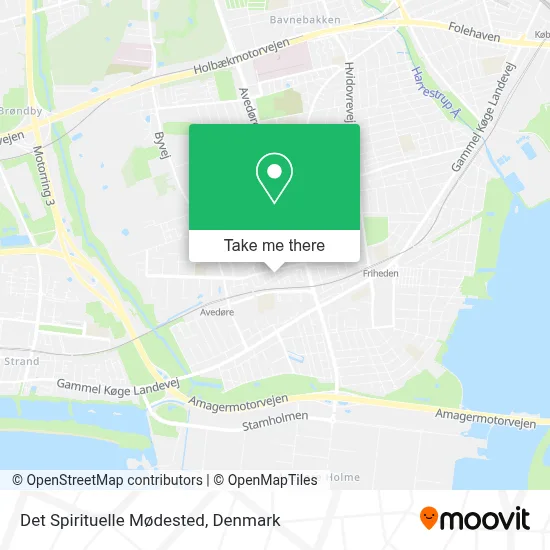 Det Spirituelle Mødested map