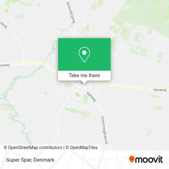 Super Spar map