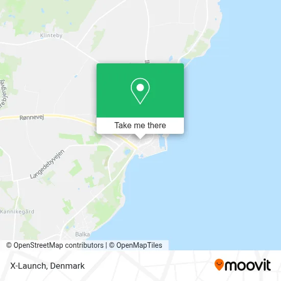X-Launch map
