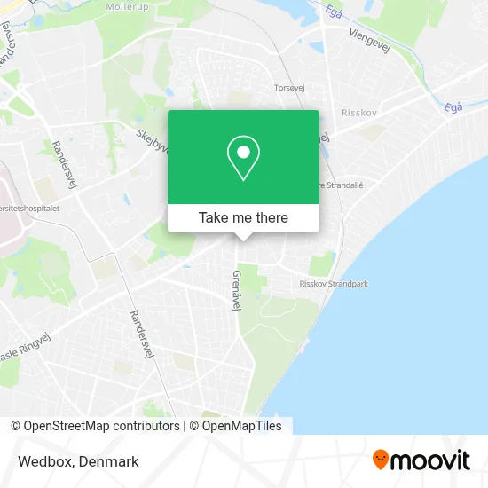 Wedbox map