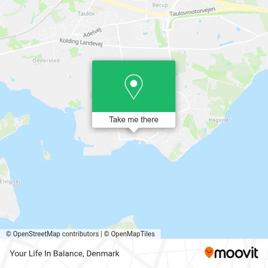 Your Life In Balance map