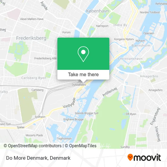 Do More Denmark map