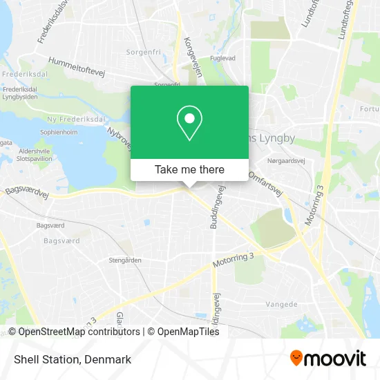 Shell Station map