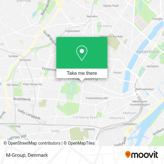 M-Group map