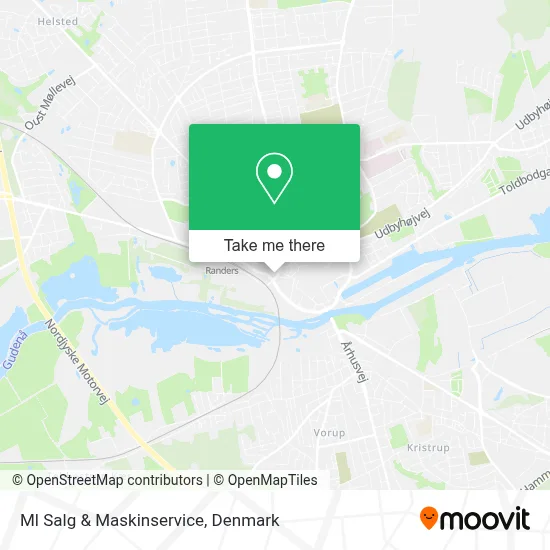 Ml Salg & Maskinservice map
