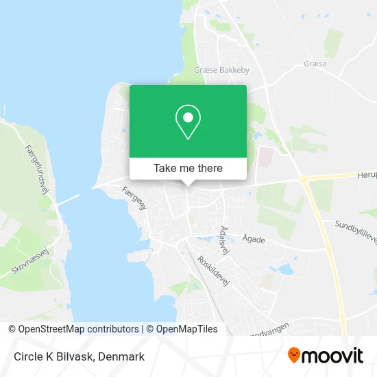 Circle K Bilvask map