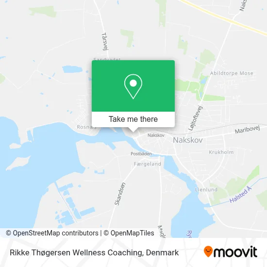 Rikke Thøgersen Wellness Coaching map