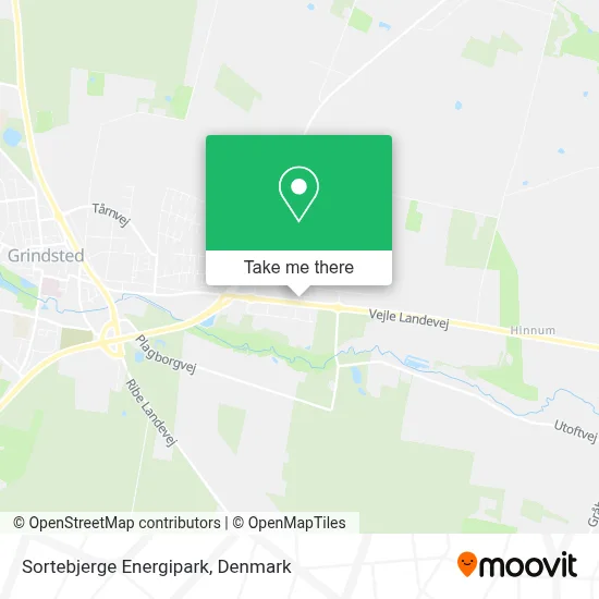 Sortebjerge Energipark map