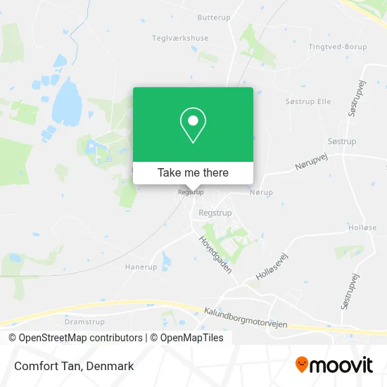 Comfort Tan map
