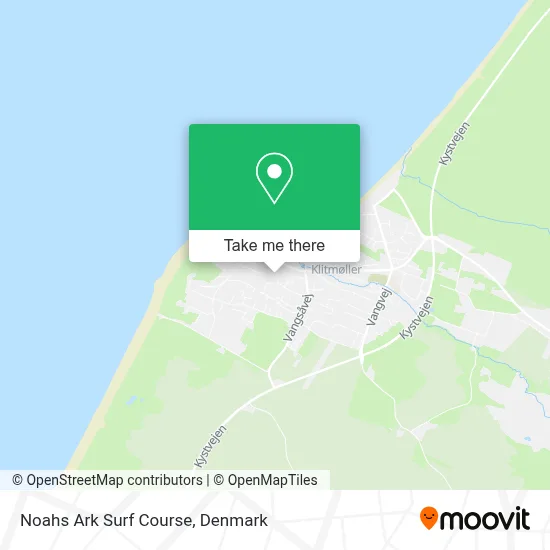 Noahs Ark Surf Course map