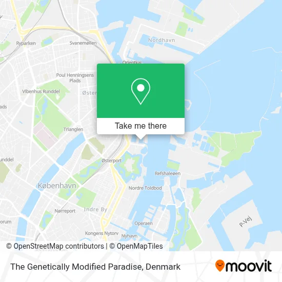 The Genetically Modified Paradise map
