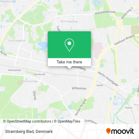 Strømberg Bad map
