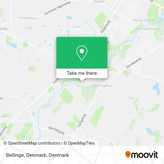 Bellinge, Denmark map