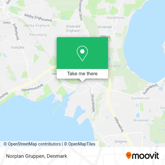 Norplan Gruppen map