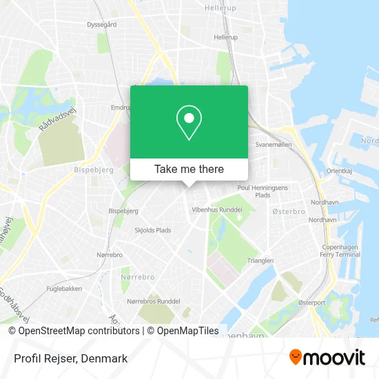Profil Rejser map