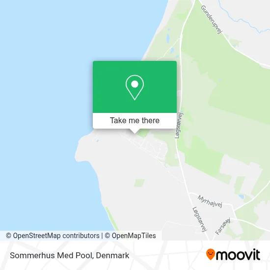 Sommerhus Med Pool map