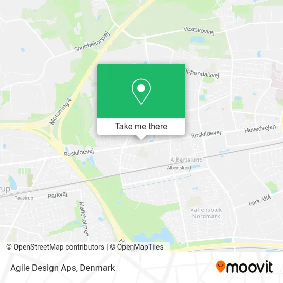 Agile Design Aps map