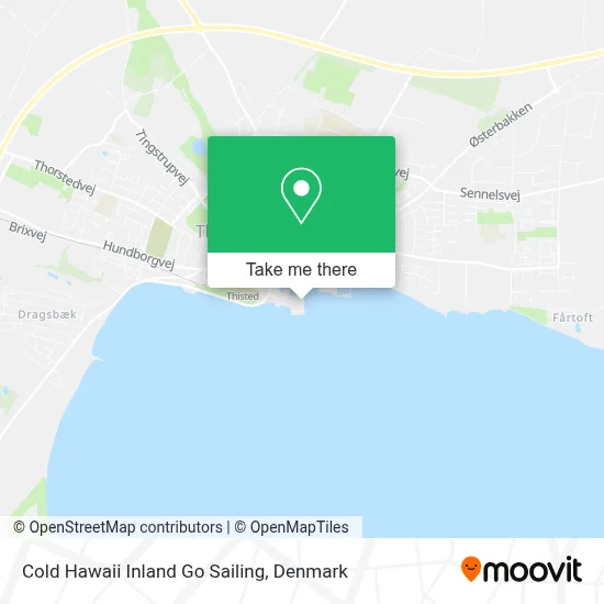 Cold Hawaii Inland Go Sailing map