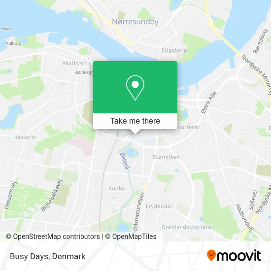 Busy Days map