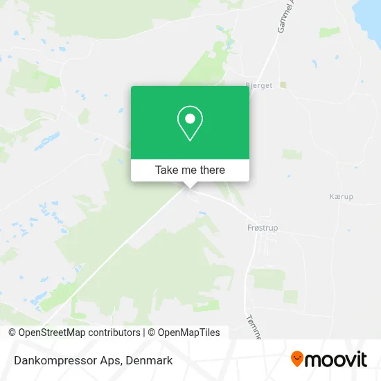 Dankompressor Aps map