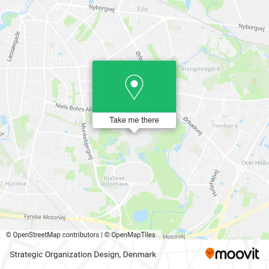 Strategic Organization Design map