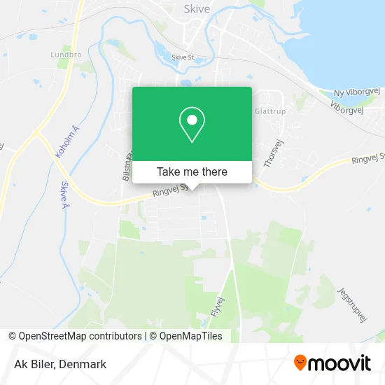 Ak Biler map