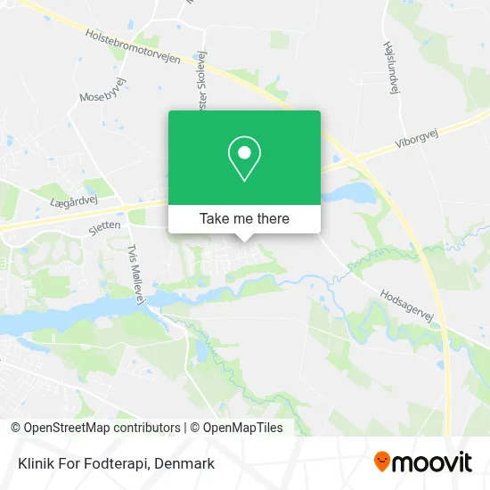 Klinik For Fodterapi map