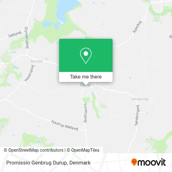 Promissio Genbrug Durup map