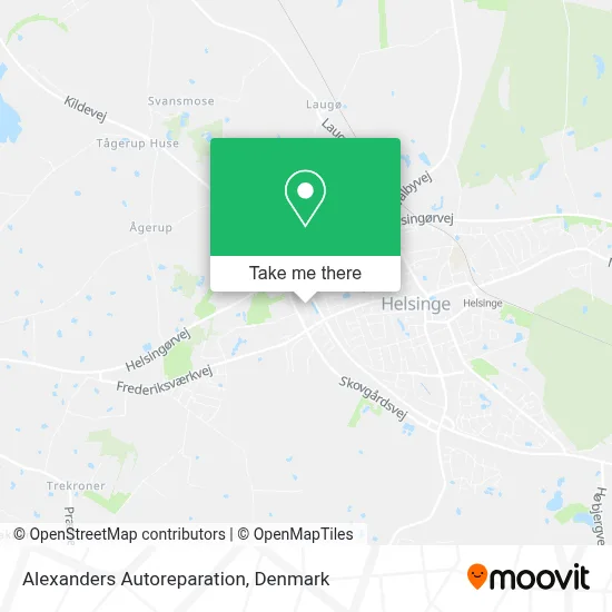 Alexanders Autoreparation map