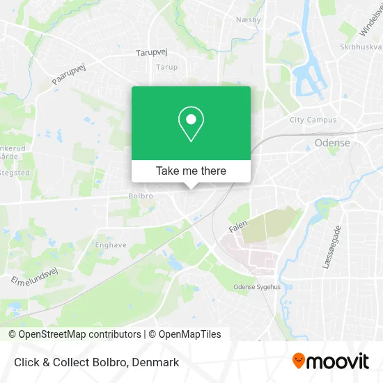 Click & Collect Bolbro map