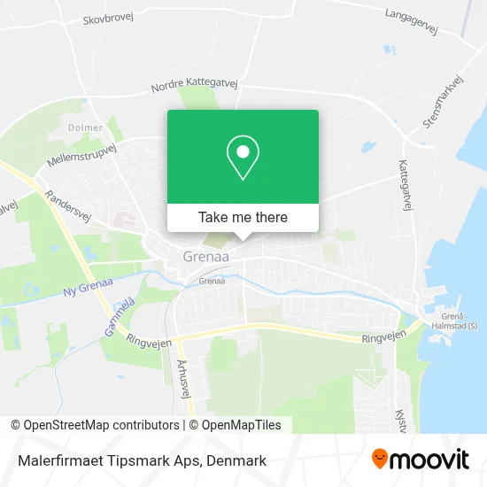 Malerfirmaet Tipsmark Aps map
