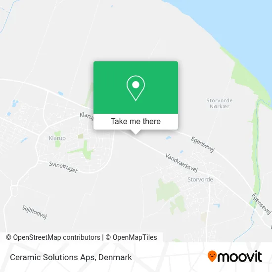 Ceramic Solutions Aps map