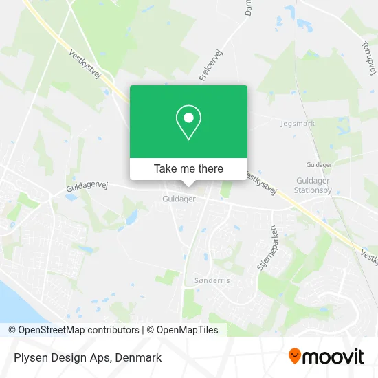 Plysen Design Aps map