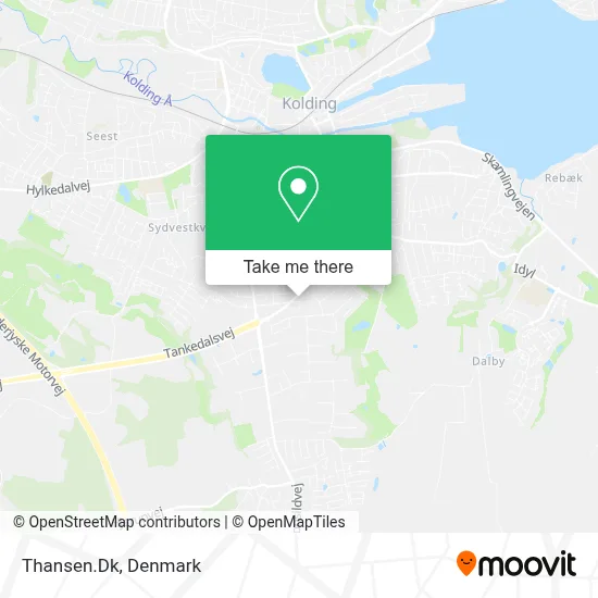 Thansen.Dk map
